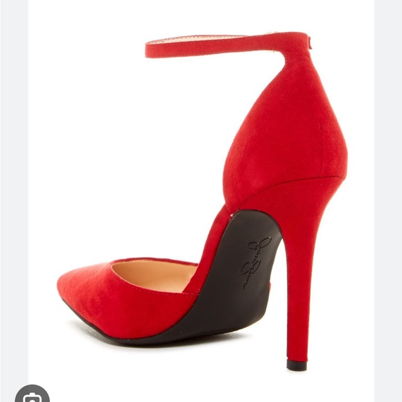 Jessica Simpson Red Sandals 8.5 - Picture 2 of 2